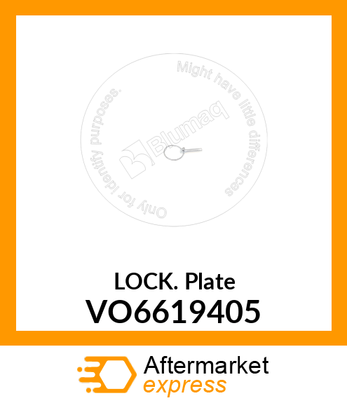 Lock Plate VO6619405