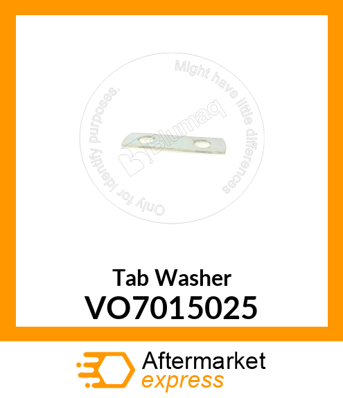 Tab Washer VO7015025