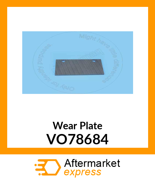 Wear Plate VO78684