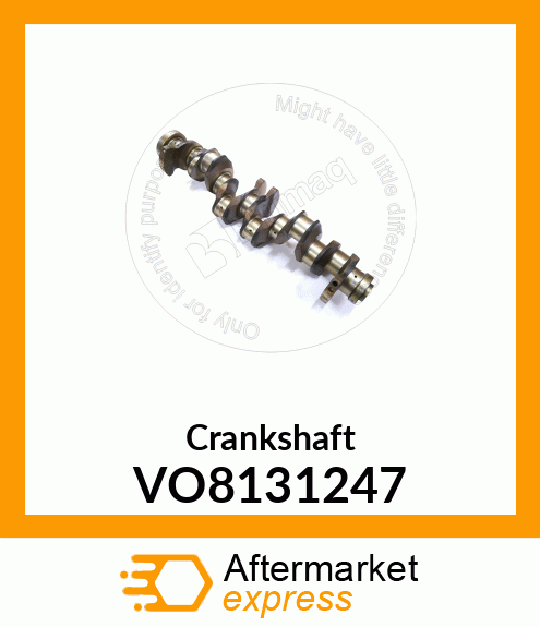 Crankshaft VO8131247