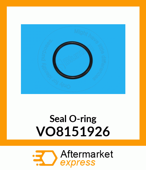 Seal O-ring VO8151926