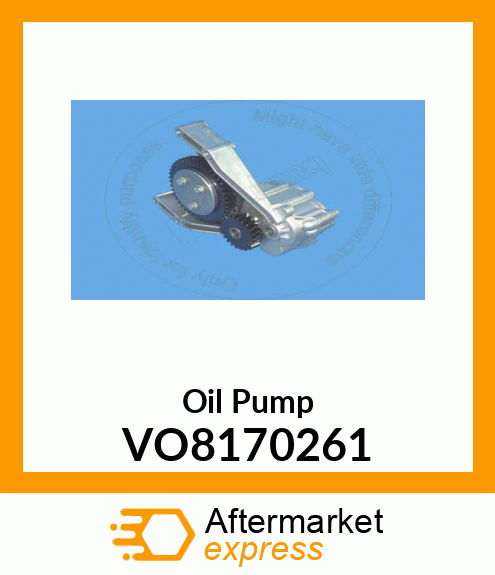 Oil Pump VO8170261