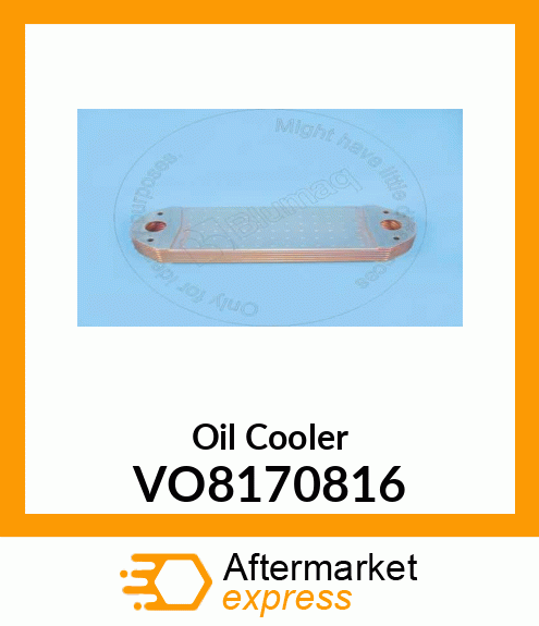 Oil Cooler VO8170816