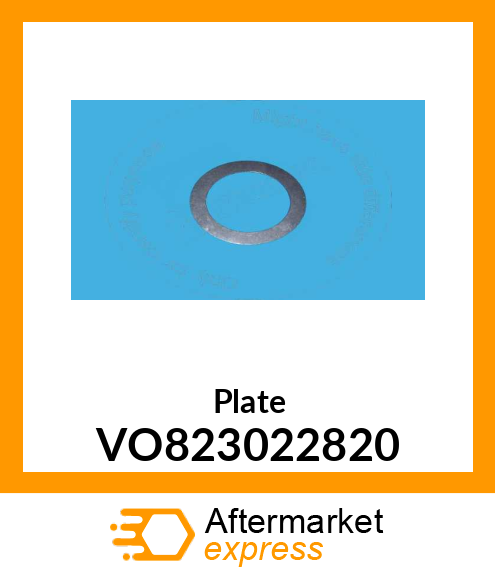 Plate VO823022820