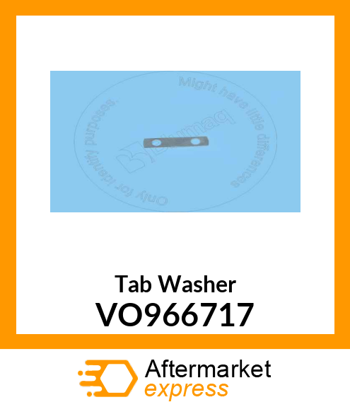 Tab Washer VO966717