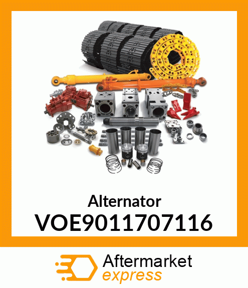 Alternator VOE9011707116