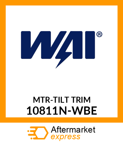 MTR-TILT TRIM 10811N-WBE