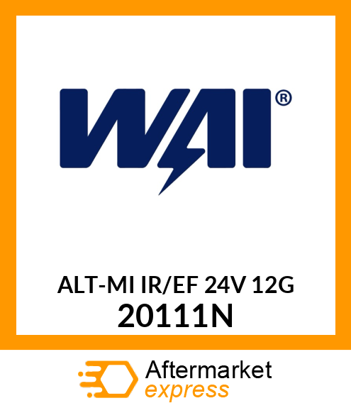 ALT-MI IR/EF 24V 12G 20111N