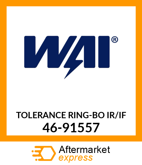 TOLERANCE RING-BO IR/IF 46-91557