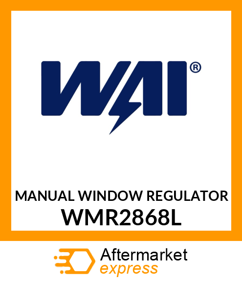 MANUAL WINDOW REGULATOR WMR2868L