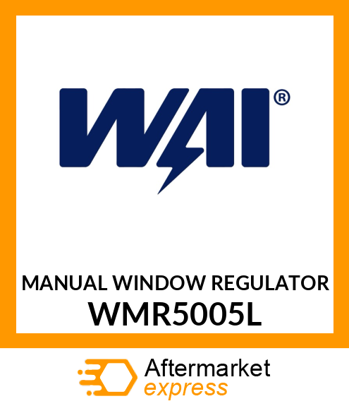 MANUAL WINDOW REGULATOR WMR5005L