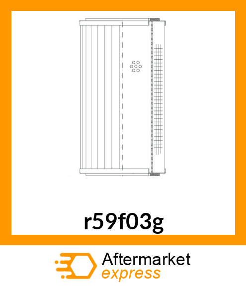 Spare part r59f03g + r59f03g