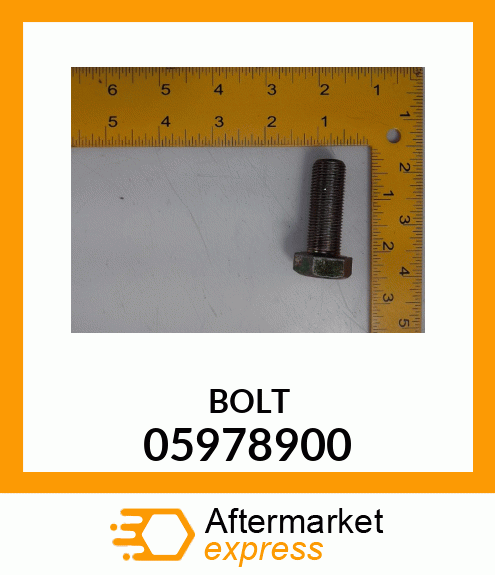 Spare part 05978900 + BOLT