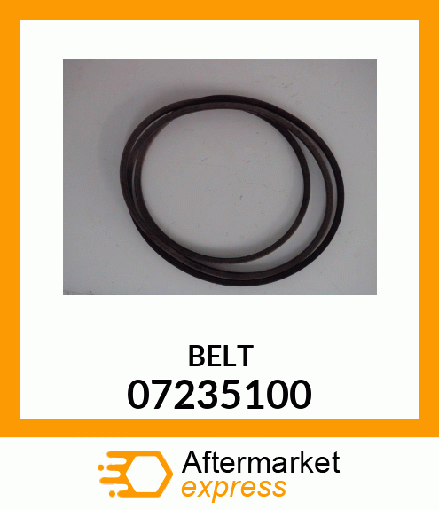 Spare part 07235100 + BELT