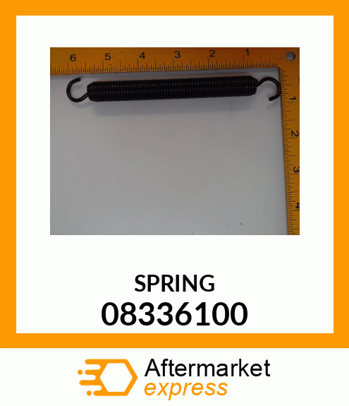 Spare part 08336100 + SPRING