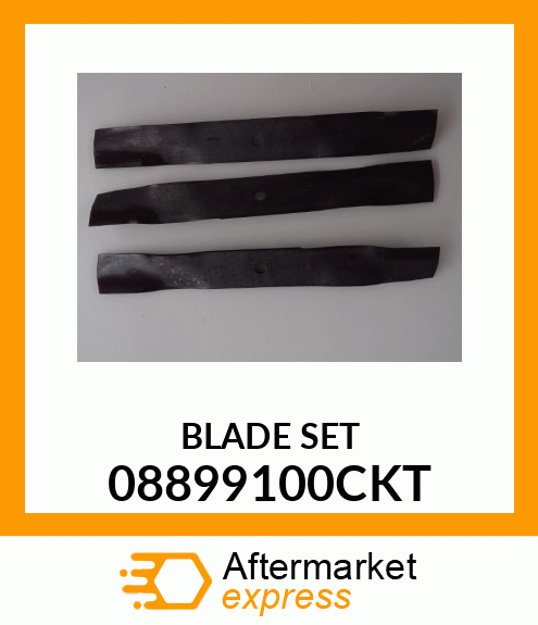 Spare part 08899100CKT + BLADE_SET