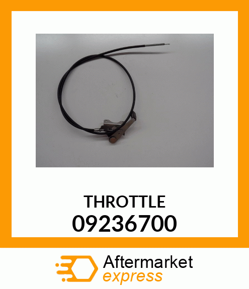 Spare part 09236700 + THROTTLE