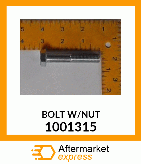 Spare part 1001315 + BOLT