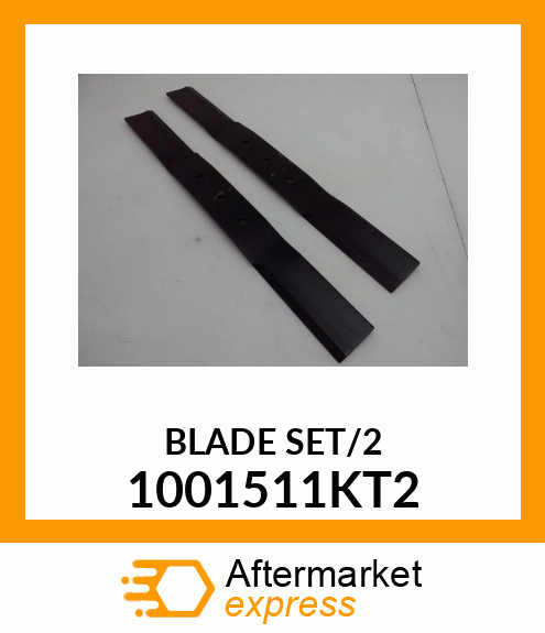 Spare part 1001511KT2 + BLADE_SET/2