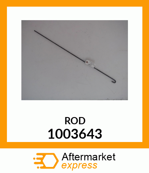 Spare part 1003643 + ROD