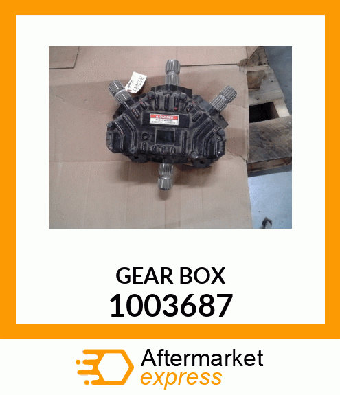 Spare part 1003687 + GEAR_BOX