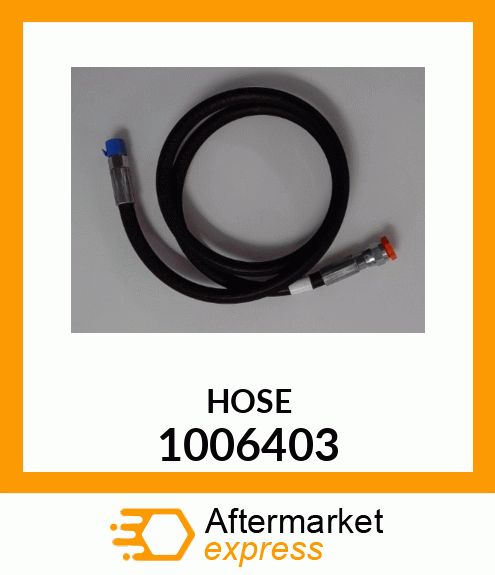 Spare part 1006403 + HOSE