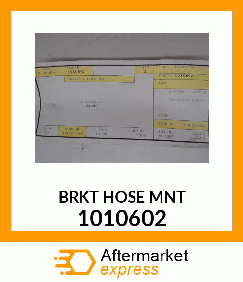 BRKT HOSE MNT 1010602