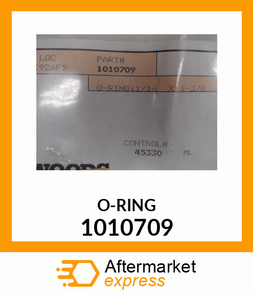 Spare part 1010709 + O-RING