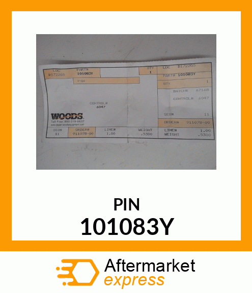 PIN 101083Y