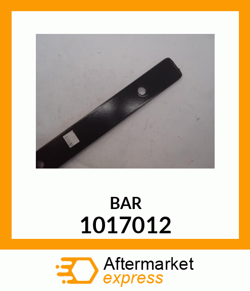 Spare part 1017012 + BAR