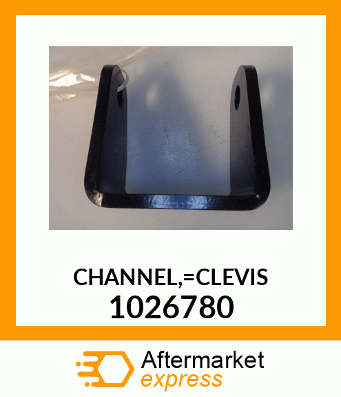 Spare part 1026780 + CHANNEL,_CLEVIS