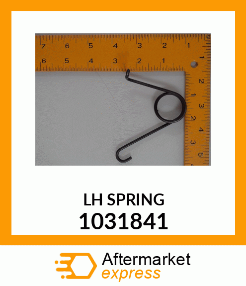 Spare part 1031841 + LH_SPRING