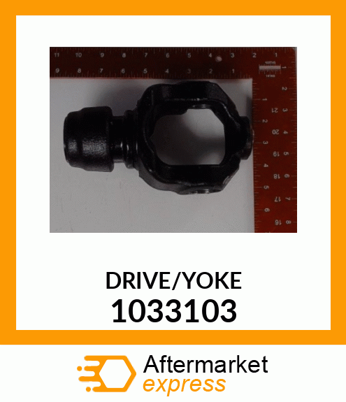 Spare part 1033103 + DRIVE/YOKE