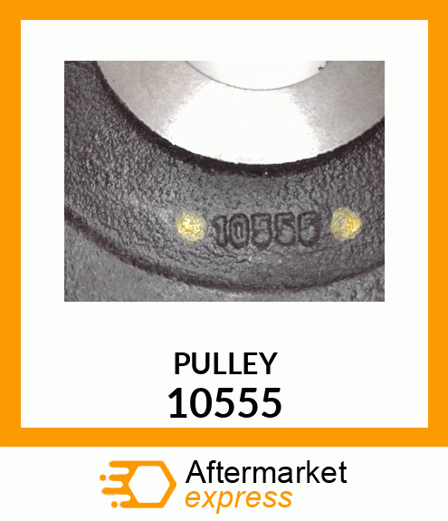 Spare part 10555 + PULLEY