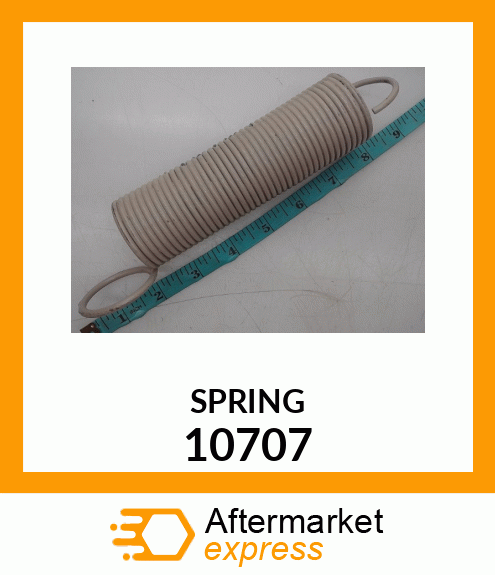 Spare part 10707 + SPRING