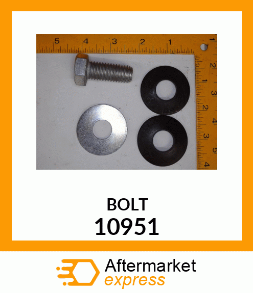 Spare part 10951 + BOLT_4PC