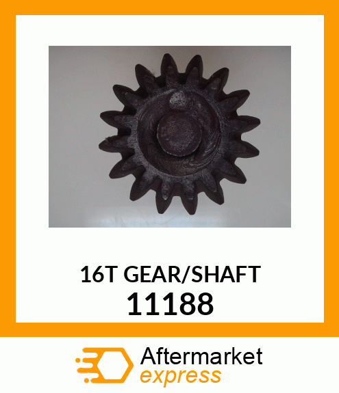 16T_SHFT_W/GEAR 11188