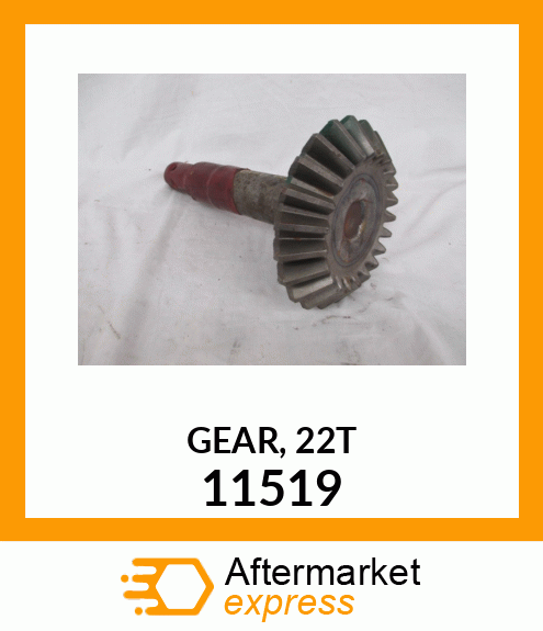 GEAR,_22T 11519