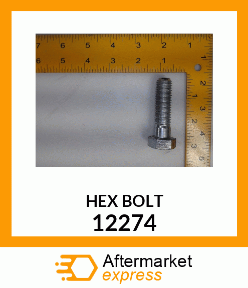 HEX BOLT 12274