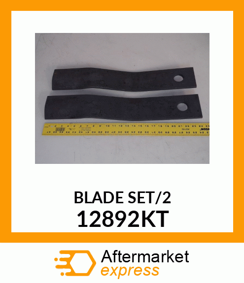 Spare part 12892KT + BLADE_SET_2PC