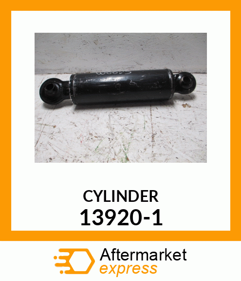 Spare part 13920-1 + CYLINDER