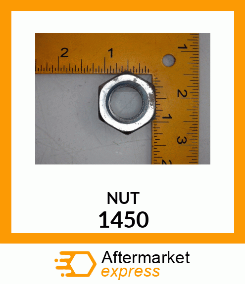 Spare part 1450 + NUT