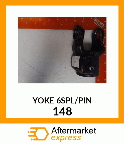 Spare part 148 + YOKE_6SPL/PIN