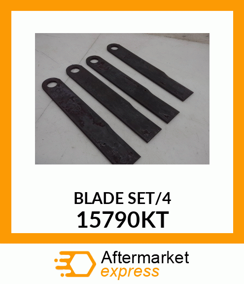 Spare part 15790KT + BLADE_SET_OF_4_