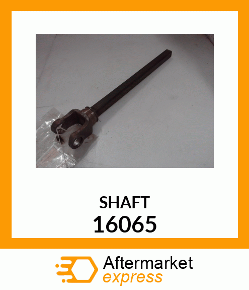 Spare part 16065 + SHAFT