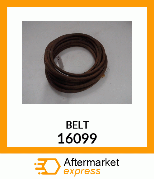 Spare part 16099 + BELT