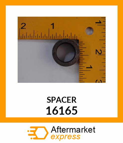 Spare part 16165 + SPACER