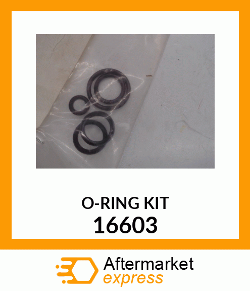 Spare part 16603 + O_RING