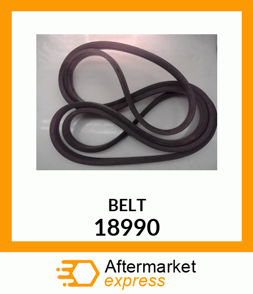 Spare part 18990 + BELT