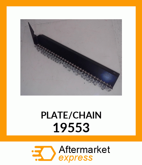 Spare part 19553 + PLATE/CHAIN